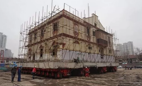 平移動(dòng)老建筑，傾角傳感器起到關(guān)鍵作用